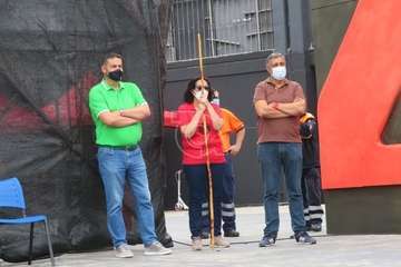 Las fiestas patronales dan vida al auditorio del mayor parque urbano de Telde/TA.